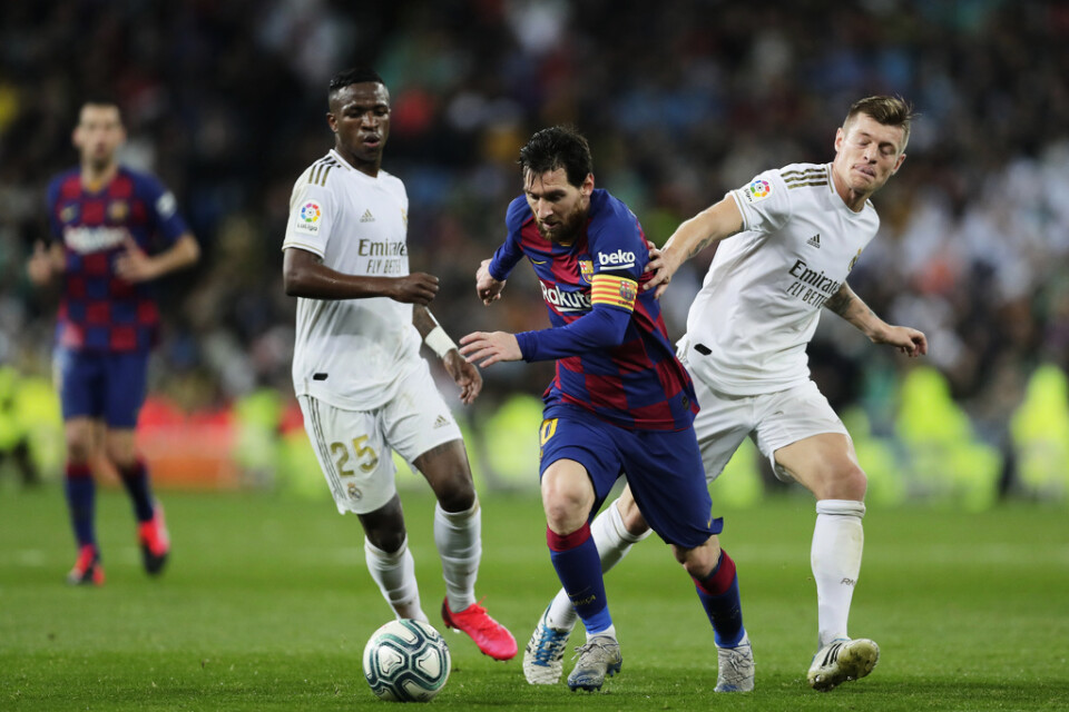 Barcelonas Lionel Messi kommer att fortsätta att spela sina matcher i C More. Arkivbild.
