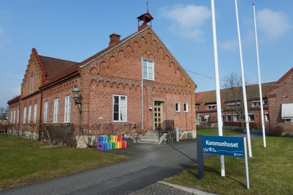 Östra Göinge, the Municipal Hall in Broby.