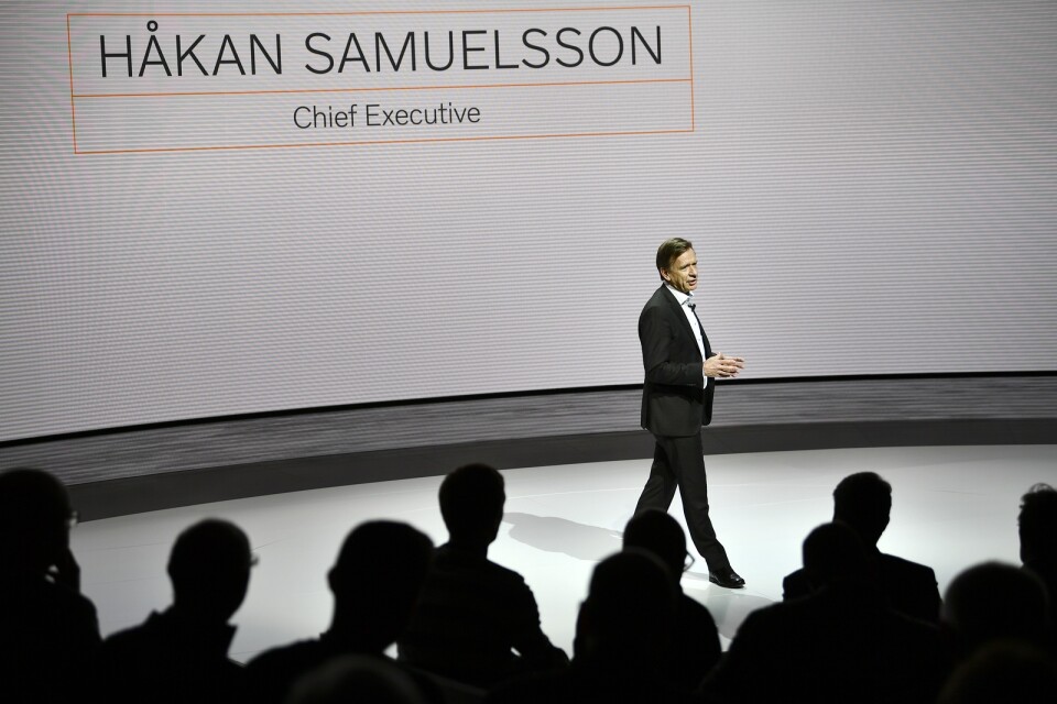 Volvo Cars vd Håkan Samuelsson. Arkivbild.