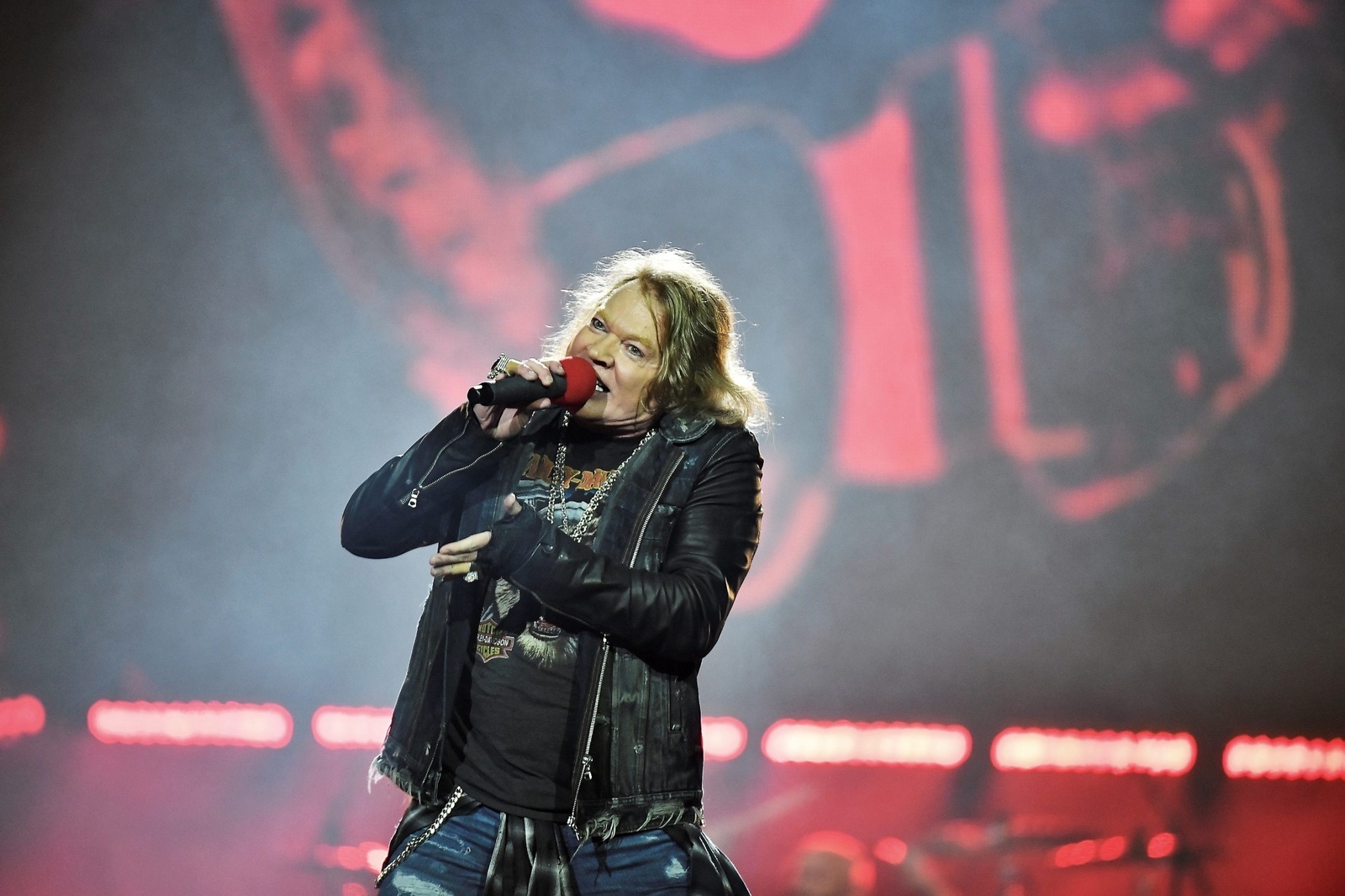 Axl Rose i Guns N’Roses.Foto: Vilhelm Stokstad / TT