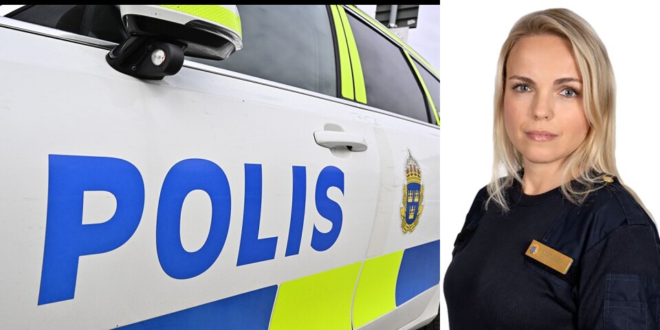 Evelina Olsson, polisens presstalesperson.