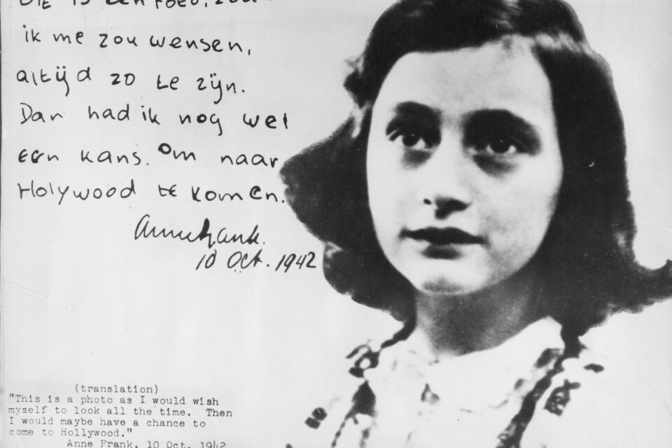 Anne Frank,  10 oktober 1942.