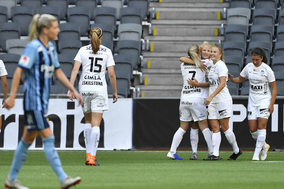 Eskilstuna vann med klara 3–0 borta mot Djurgården på Tele2 arena.