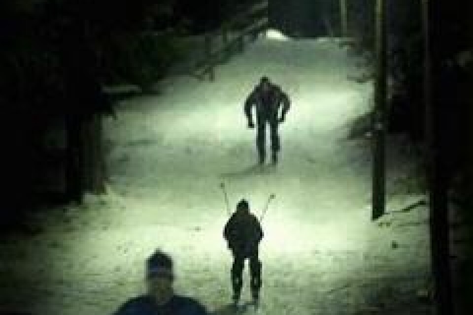 Det var gott om skidåkare i spåren vid Bockatorpet i tisdags kväll. Bilder: LASSE OTTOSSON