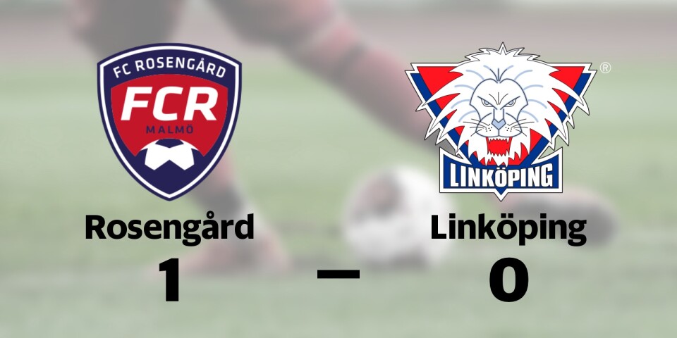 Seger för Rosengård i tidiga seriefinalen mot Linköping
