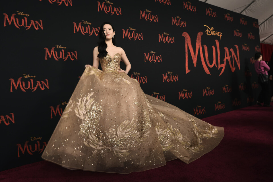 Yifei Liu har huvudrollen i "Mulan". Arkivbild.
