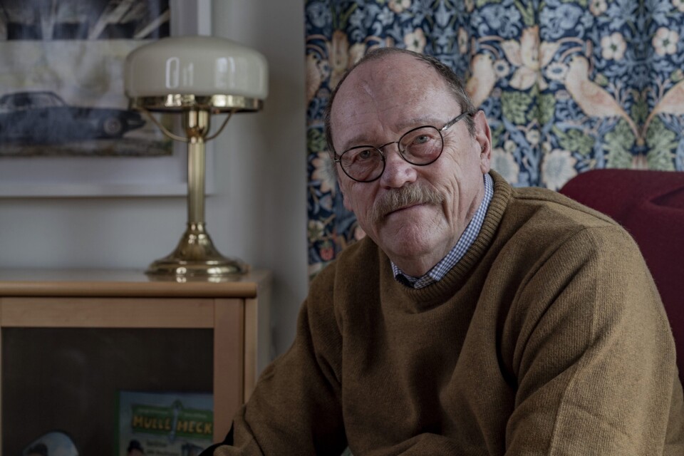 George Johansson är författaren bakom de populära böckerna om Mulle Meck.
