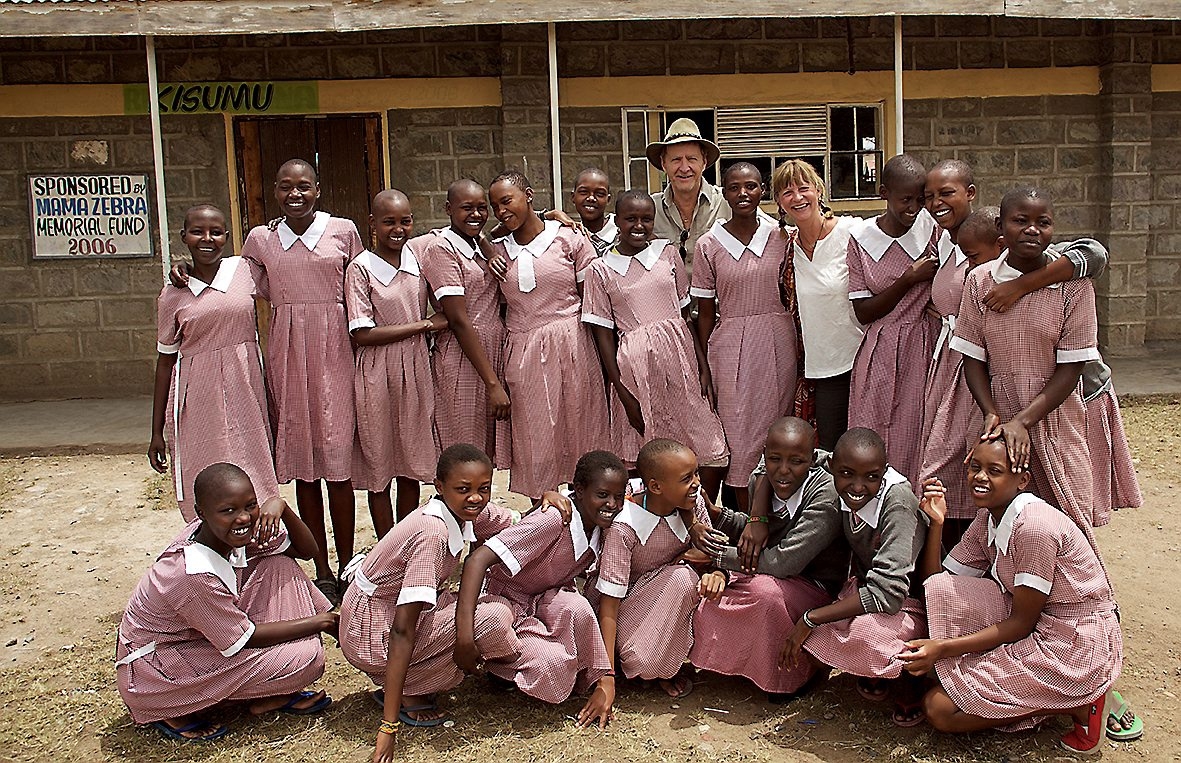 Minnesfonden Mama Zebra Memorial Fund har finansierat skolor för omkring 2000 massajbarn.Foto: privat