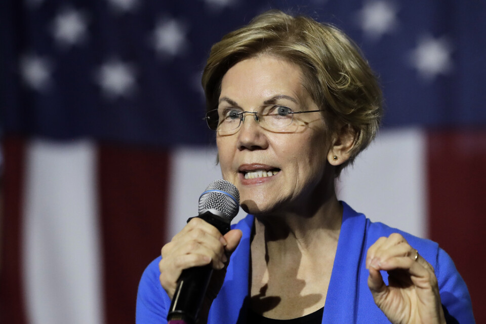 Den demokratiska presidentaspiranten och Massachusettssenatorn Elizabeth Warren har klättrat i opinionsmätningarna de senaste månaderna.