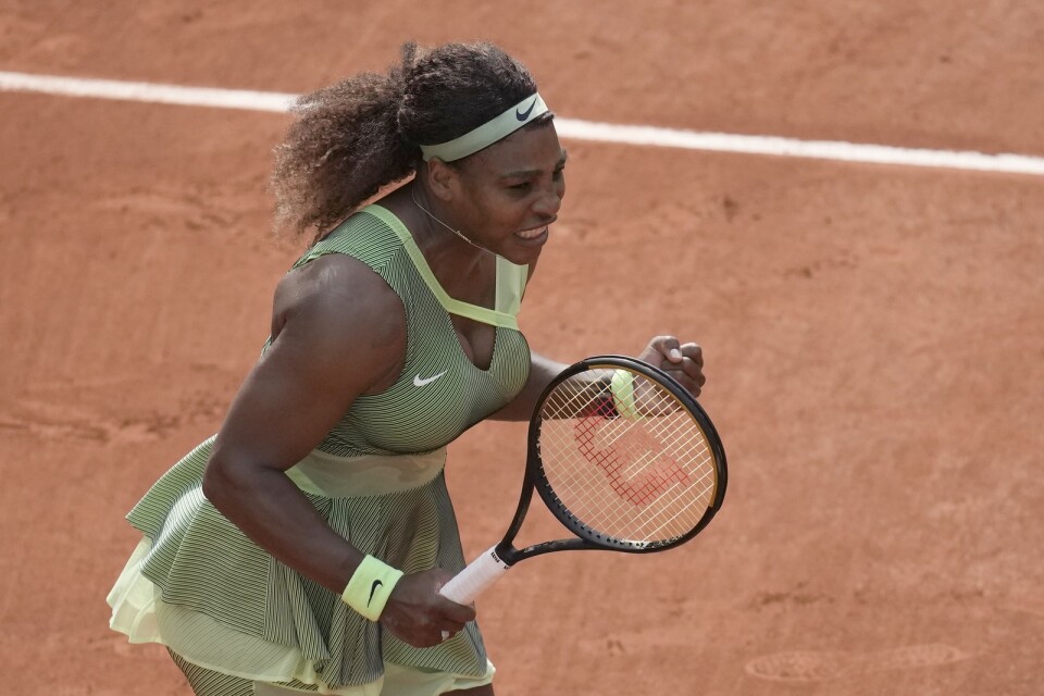 Serena Williams är vidare i Franska mästerskapen.