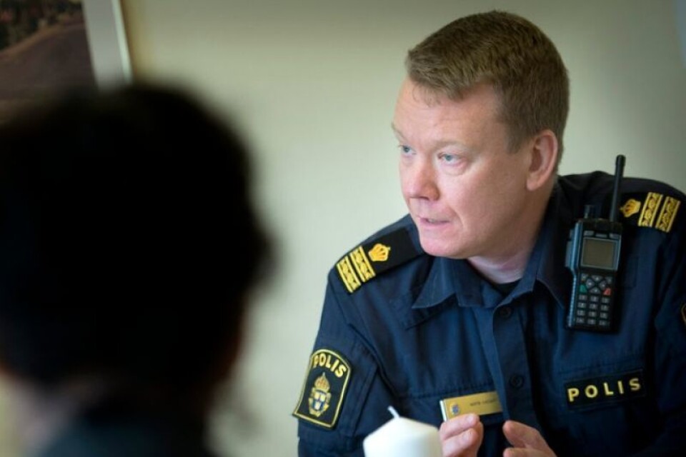 Mats Hadartz är kommunpolis i Näsum