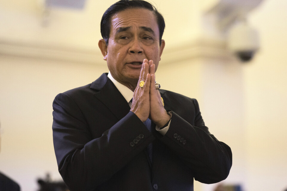 Thailands premiärminister Prayut Chan-O-Cha. Arkivbild.