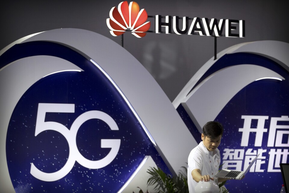 Storbritannien överväger att stänga Huawei ute från sitt 5G-nät. Arkivbild.