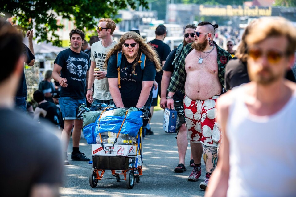 Sweden rock festival 2019 är igång.