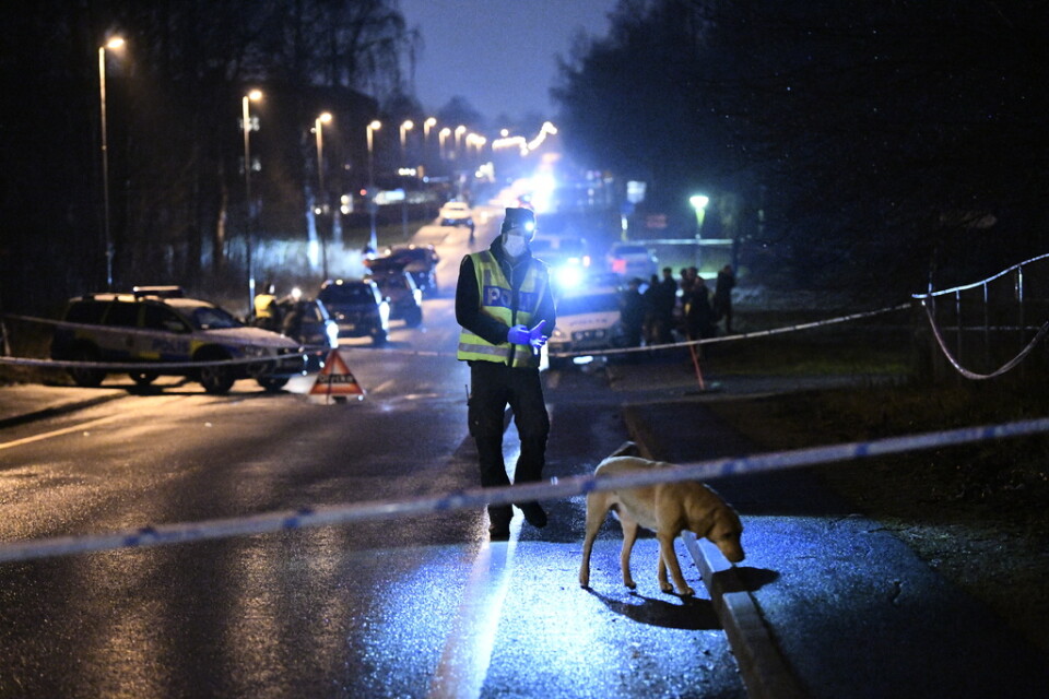 Polisen misstänker att flera gärningsmän ligger bakom skottdådet i Hässleholm.