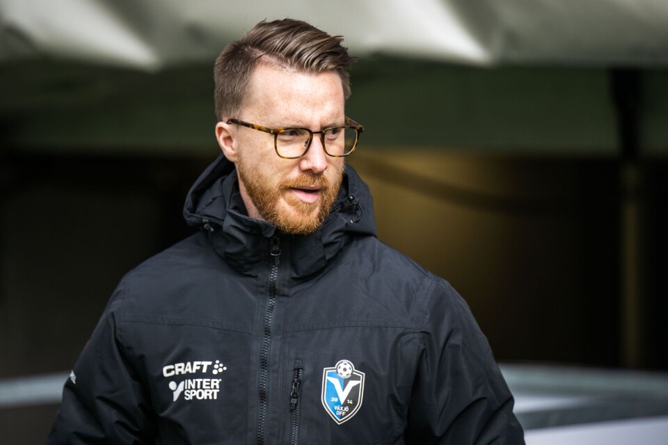 Växjö DFF:s tränare Olof Unogård.