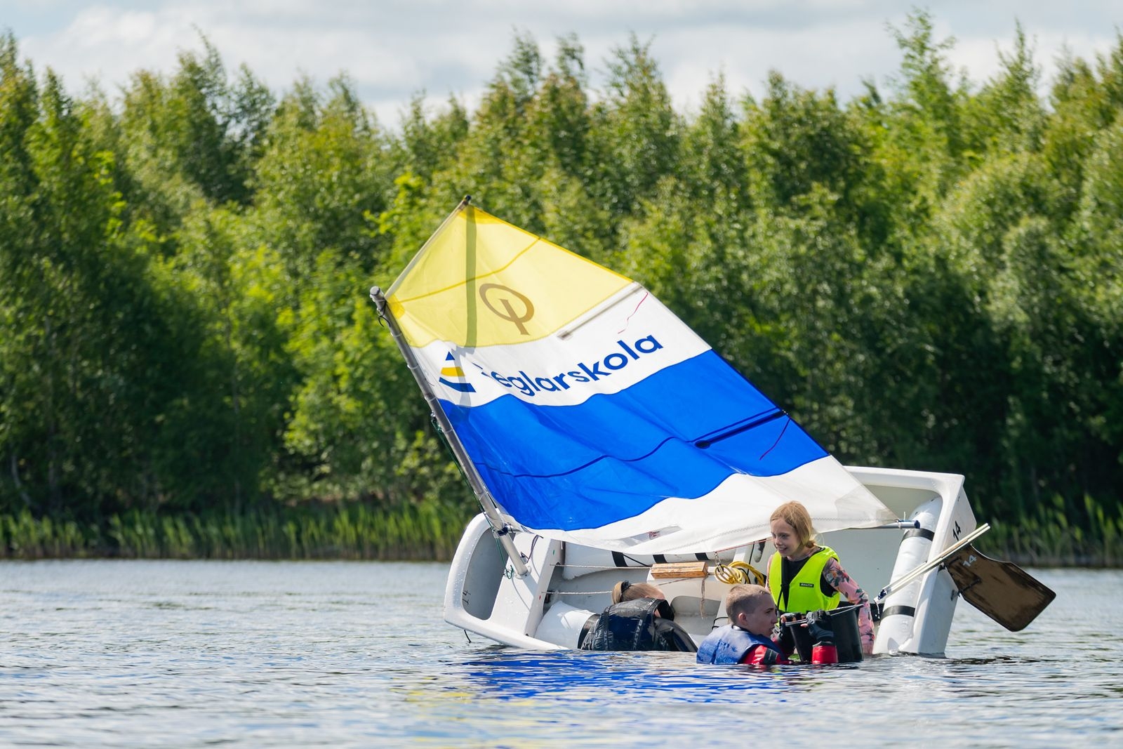 Växjö Kappseglingsklubb dagläger segling 2022