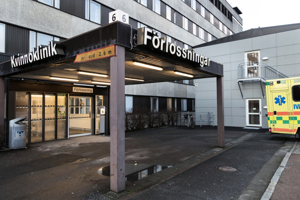 En hel förlossningsavdelning med födande har konstaterats smittade på Östra sjukhuset i Göteborg. Arkivbild.