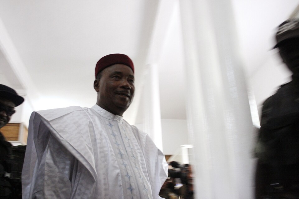 Mahamadou Issoufou kommer bli den första presidenten som avgår under fredliga former. Arkivbild.
