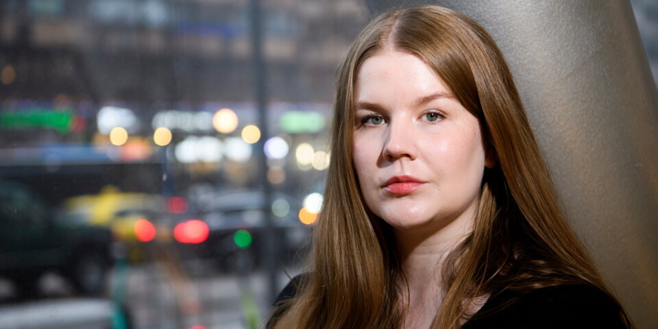 Linnéa Sjödin har nominerats till Borås Tidnings debutantpris för "Bortom Amerika". Arkivbild.