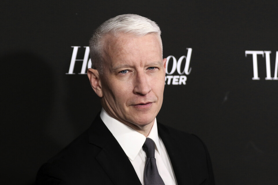 CNN-profilen Anderson Cooper har blivit pappa. Arkivbild.