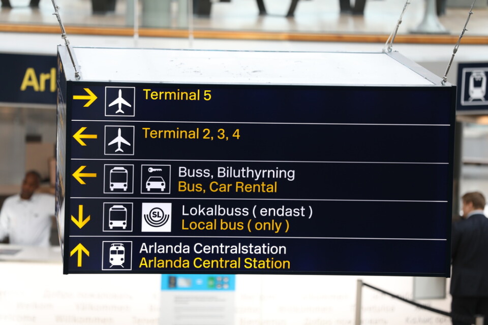 Arlanda flygplats hade nära 1,9 miljoner resenärer i september.