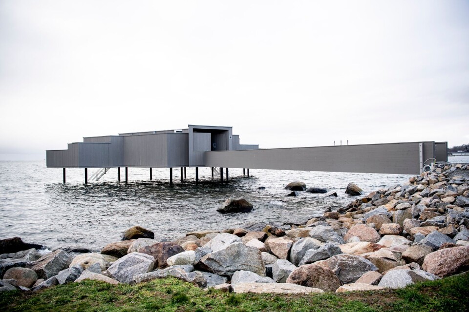 Kallbadhuset i Karlshamn.