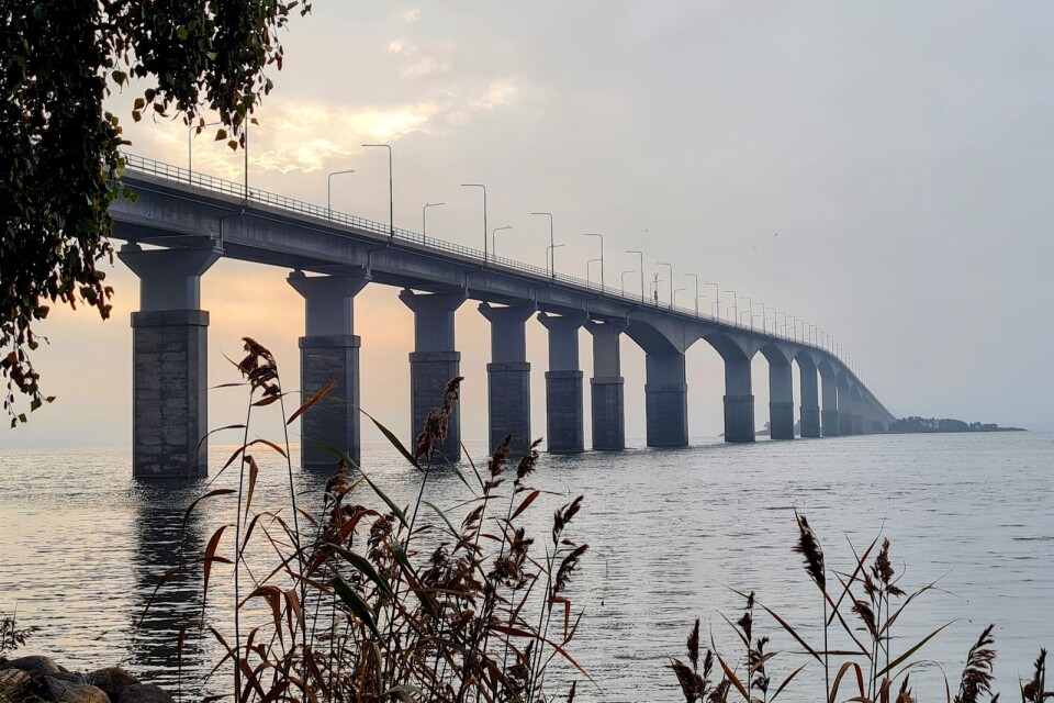 Den första Ölandsbron.