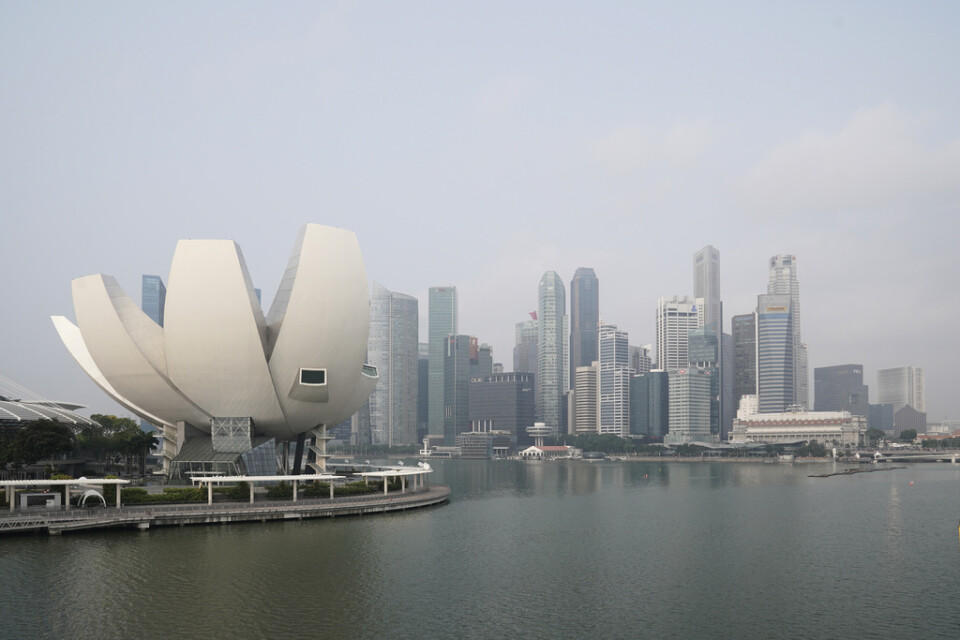Singapores affärsdistrikt. Landet rankas som världens mest konkurrenskraftiga av World Economic Forum.
