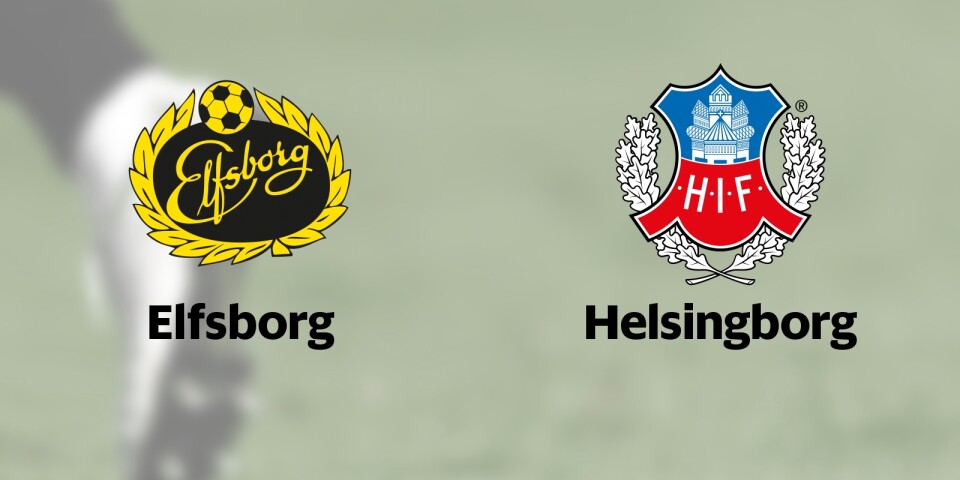 Elfsborg tar emot Helsingborg