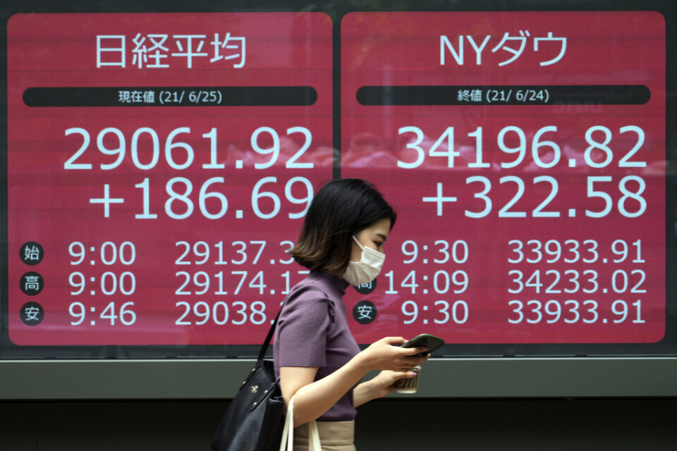 Tokyobörsen stiger. Arkivbild.