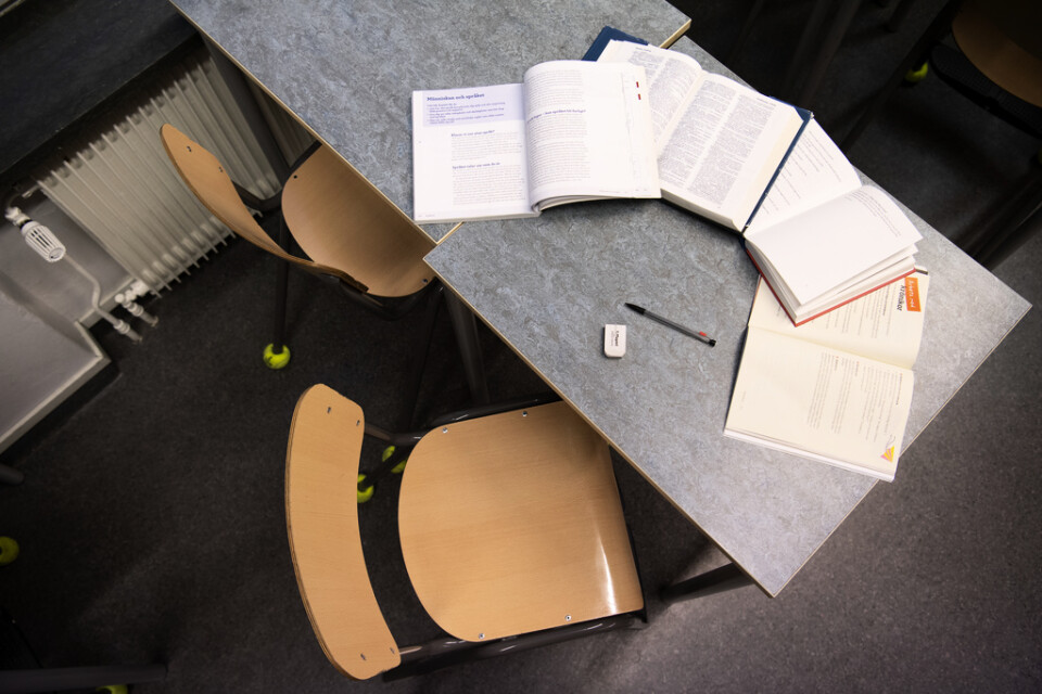 En skola i Göteborg gav alla elever i årskurs 6 samma betyg – något som strider mot skollagen. Arkivbild.