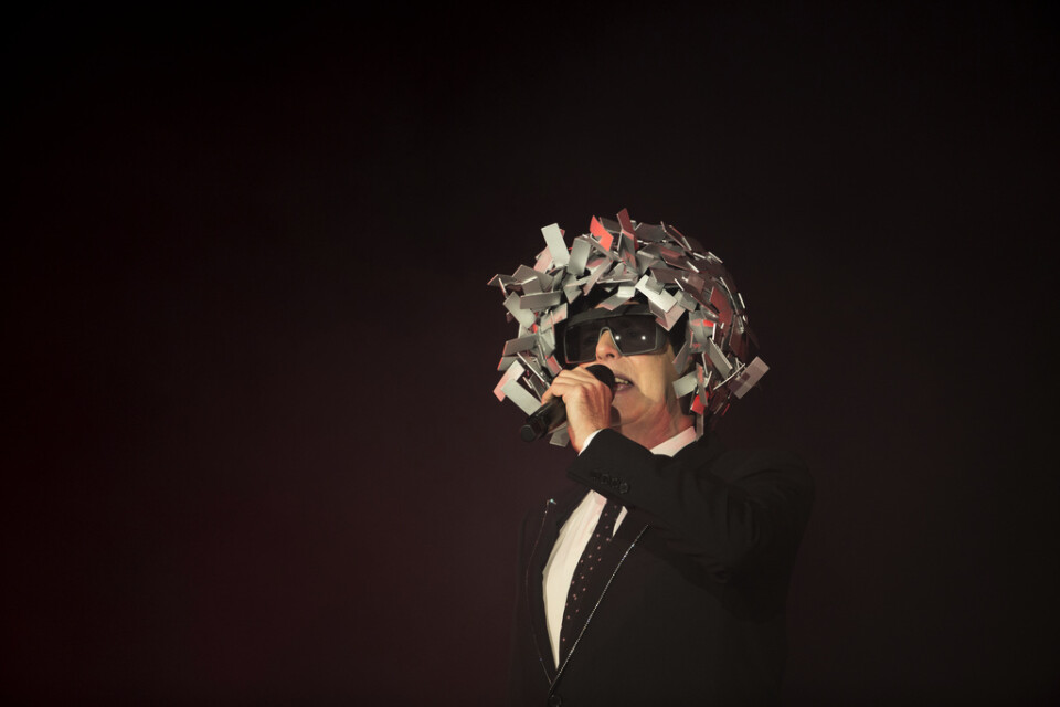 Neil Tennant i Pet Shop Boys (bilden) sjunger om ett land där invånarna inte behöver visum. Arkivbild.