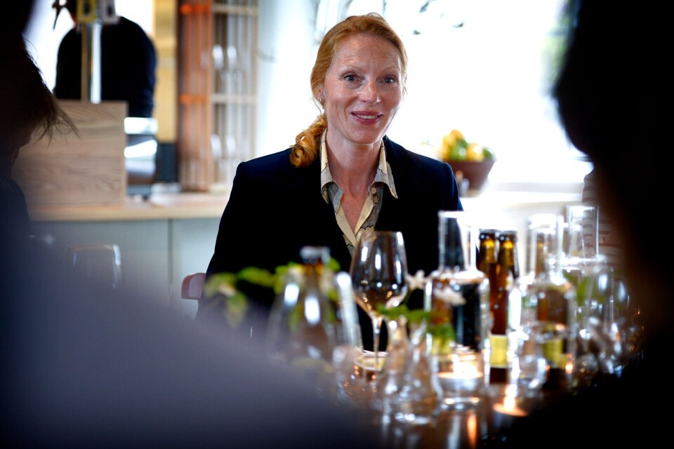 Kristina Wachtmeister driver hotellet och restaurangen.