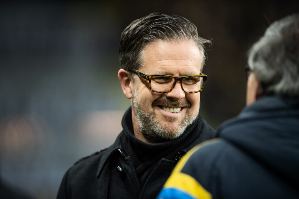 AIK:s tränare Rikard Norling. Arkivbild.