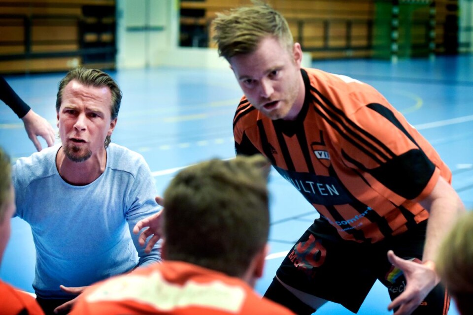 Jens Larsson, nygammal tränare i Vanneberga.