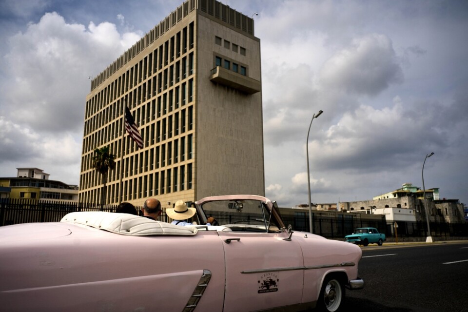 Amerikanska ambassaden i Kuba. Arkivbild.