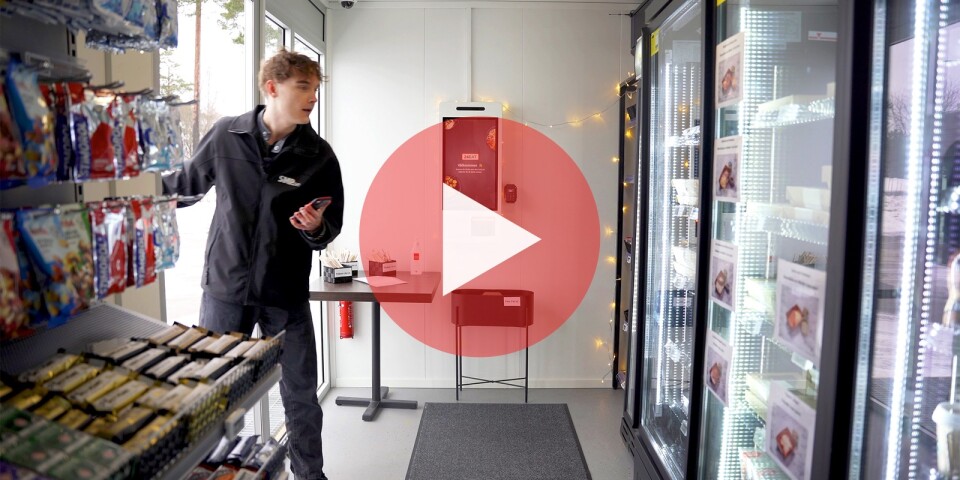 TV: Växjös första obemannade butik – så fungerar det