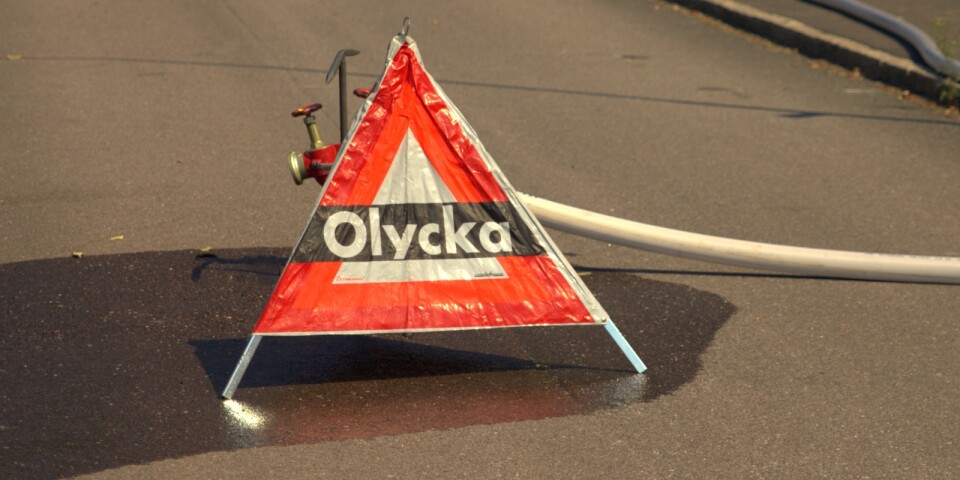Bil och cyklist i kollision i Nybro
