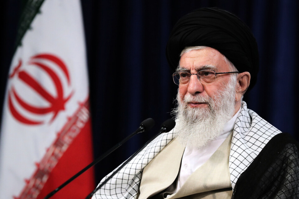 Irans högste ledare ayatolla Ali Khamenei. Arkivbild.