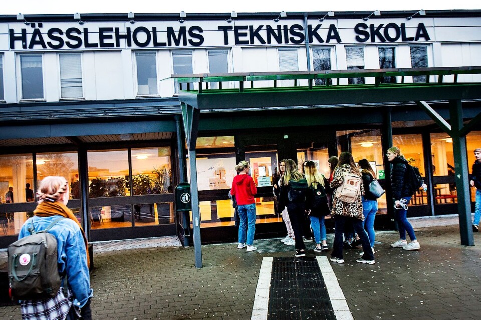 Hässleholms Tekniska Skola HTS.