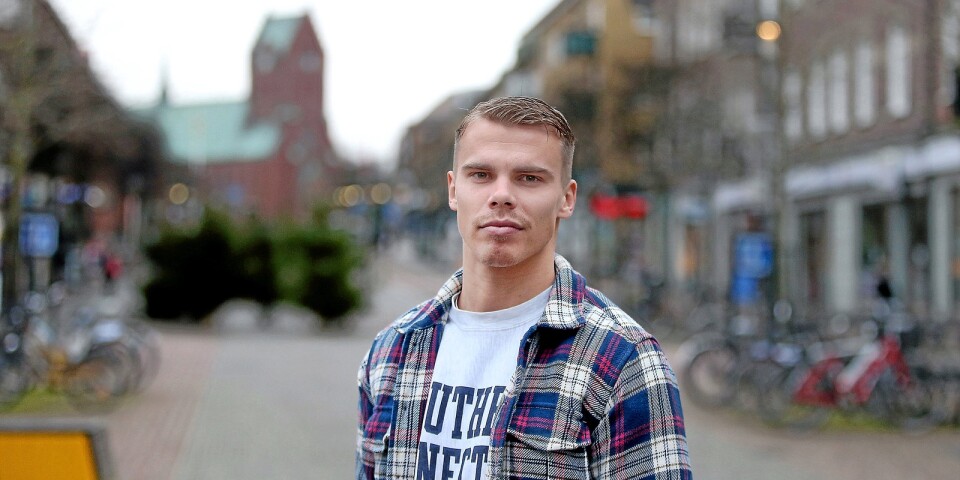 Elias Andersson har under hösten hjälpt Mjällby att ta sig ur bottenstriden. Till våren satsar han på att slå sig in i topplaget Djurgårdens startelva.