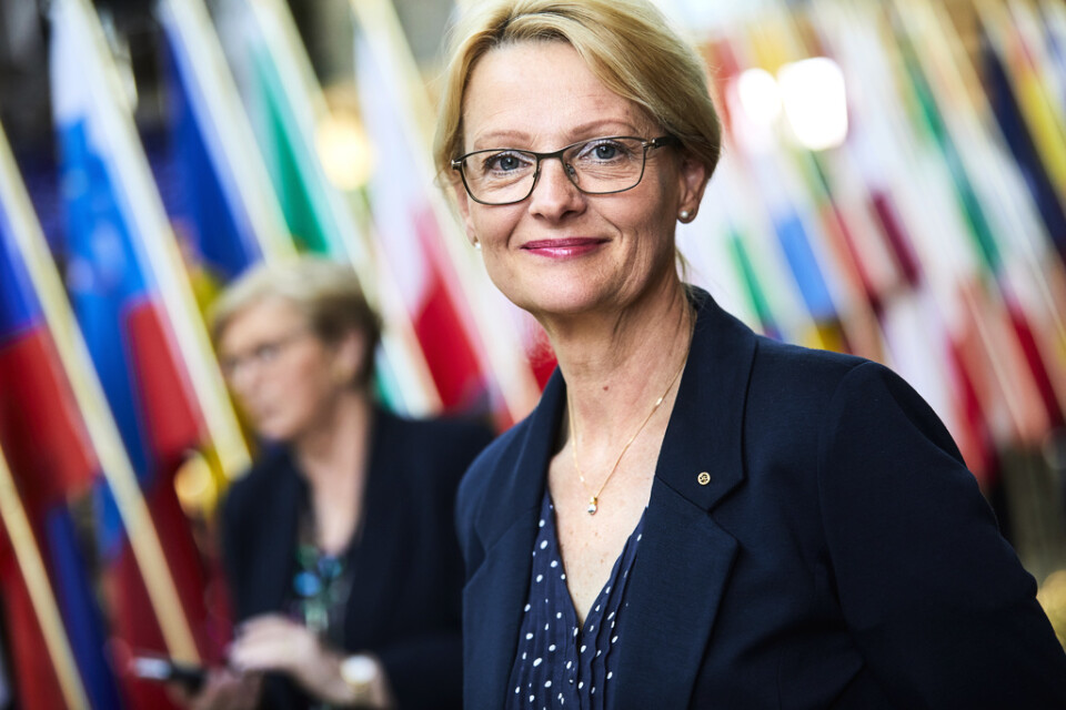 Tidigare migrationsministern Heléne Fritzon sitter i EU-parlamentet sedan 2019. Arkivfoto.
