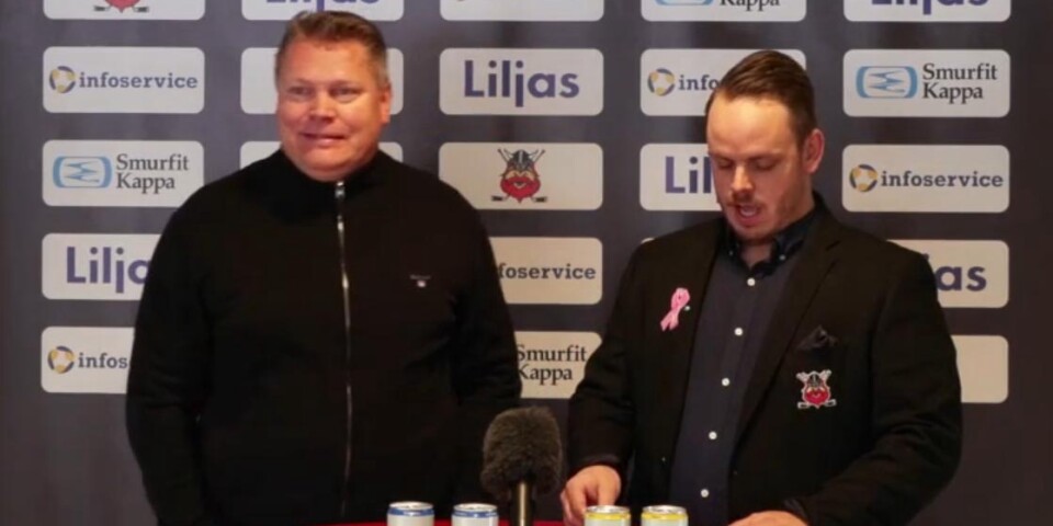 TV: Här är Nybro Vikings nya tränare – vi livesände från presskonferensen