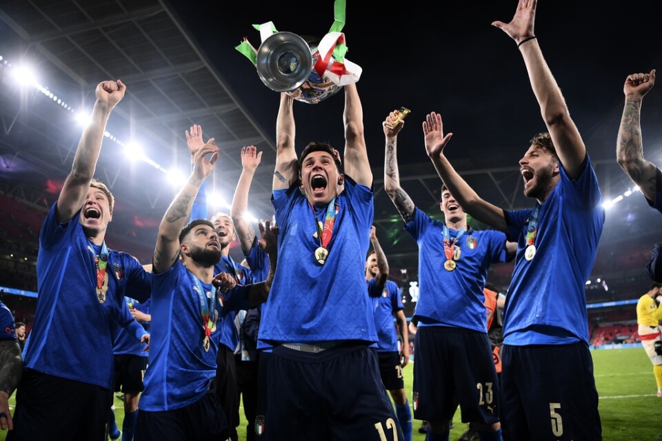 Europamästaren Italien möter Argentina i en match nästa år. Arkivbild.