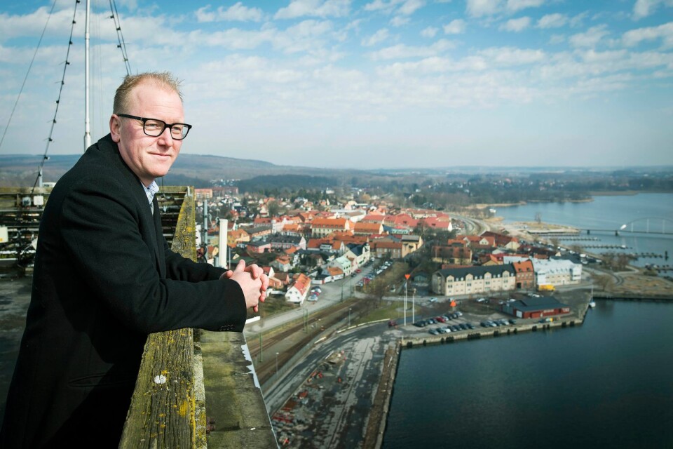 Stefan Olofsson, näringslivschef i Sölvesborg.