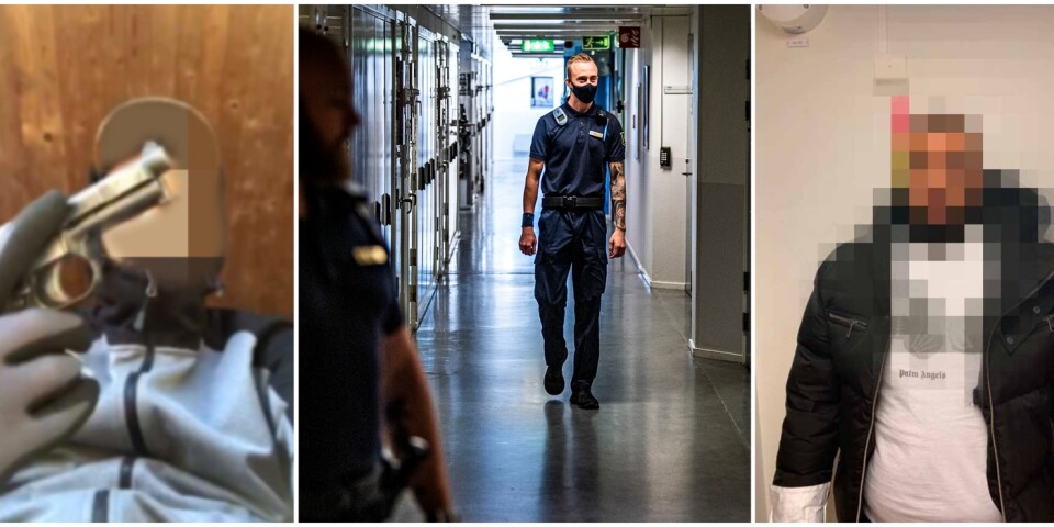 Blodig uppgörelse på häktet i Karlskrona – gängkriminella i slagsmål på rastgård