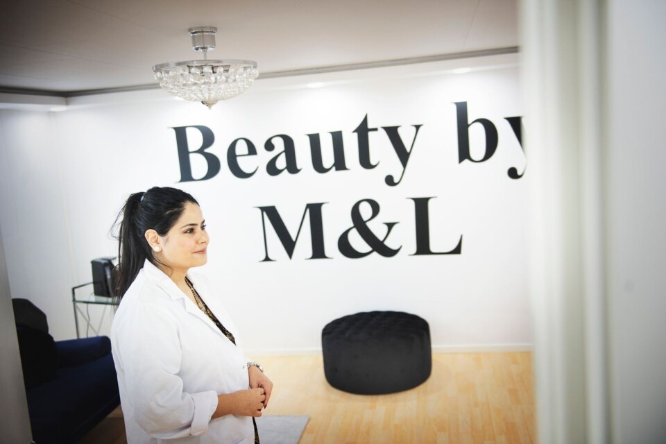 Lina Taha öppnade skönhetssalongen Beauty by M & L på Näsby 2019. Snart öppnar hon en salong till i Kristianstad.