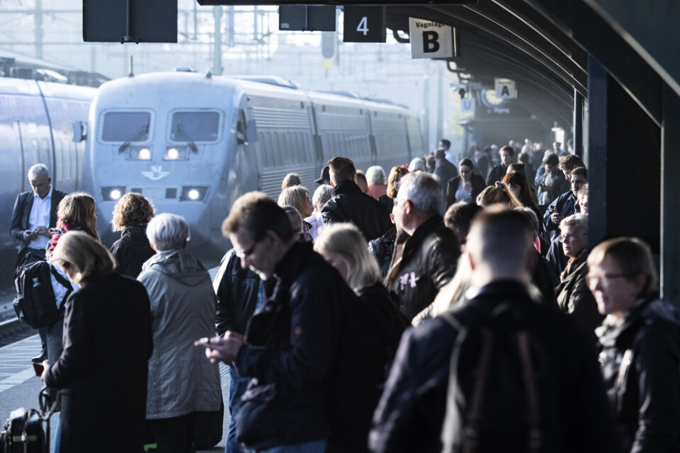 Trängseln har ökat på landets tåg enligt flera resenärer, rapporterar flera medier. Arkivbild.
