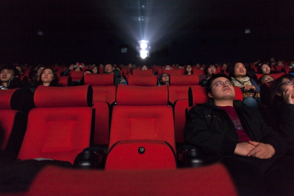 Biograf i Peking, Kina. Hollywood kritiseras för att anpassa filmer efter den censurtyngda kinesiska filmarknaden. Arkivbild.